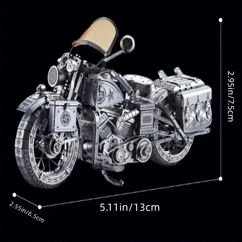 3D Metal Electric Motorcycle Kit - Do It Yourself